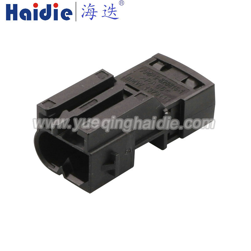2pin Auto Pin Wire Cable Harness Auto Connector Housing Plug And Terminal 1-828815-1-1
