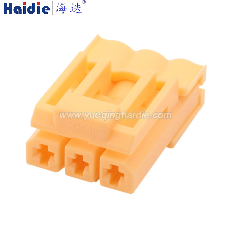 3pin Auto Pin Wire Cable Harness Auto Connector Housing Plug And Terminal HD031M-2.8-21