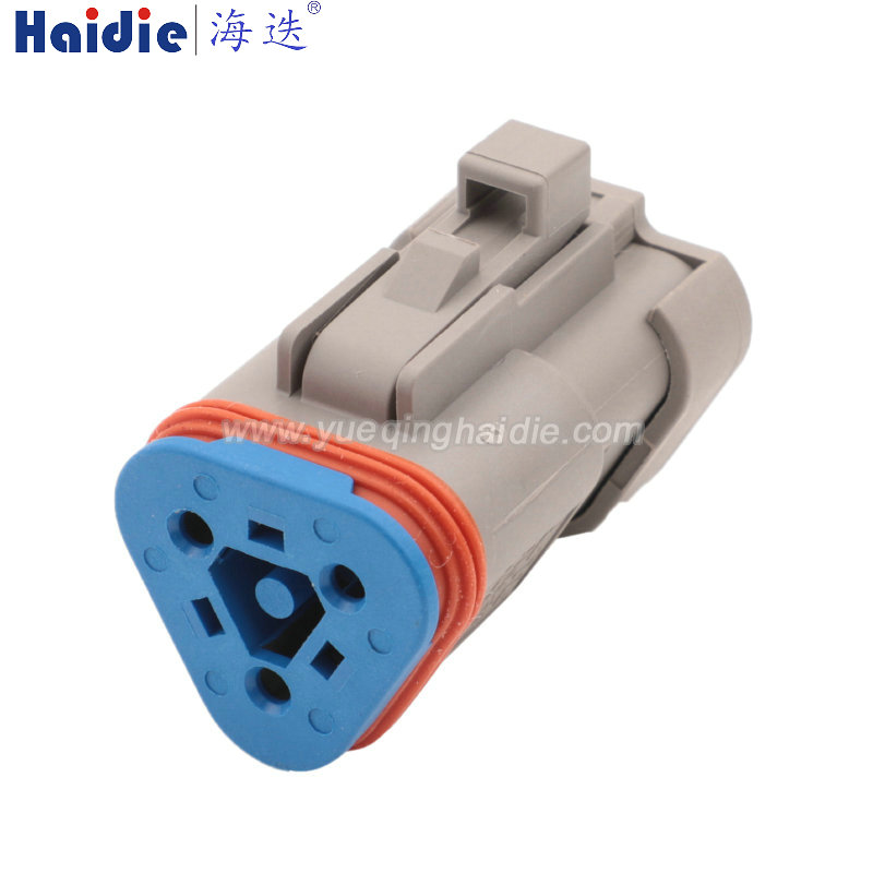 3pin Auto Pin Wire Cable Harness Auto Connector Housing Plug And Terminal HD037-1.6-21