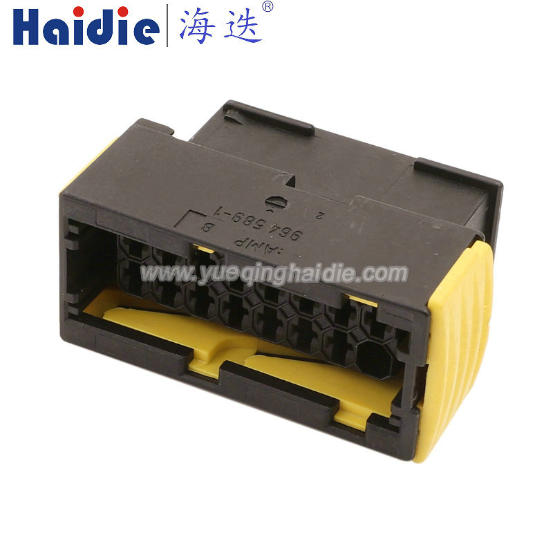 964589-1，16 Pin Automobile Waterproof Connector ECU Modulo Pld Wire Harness Plug For Mercedes Benz