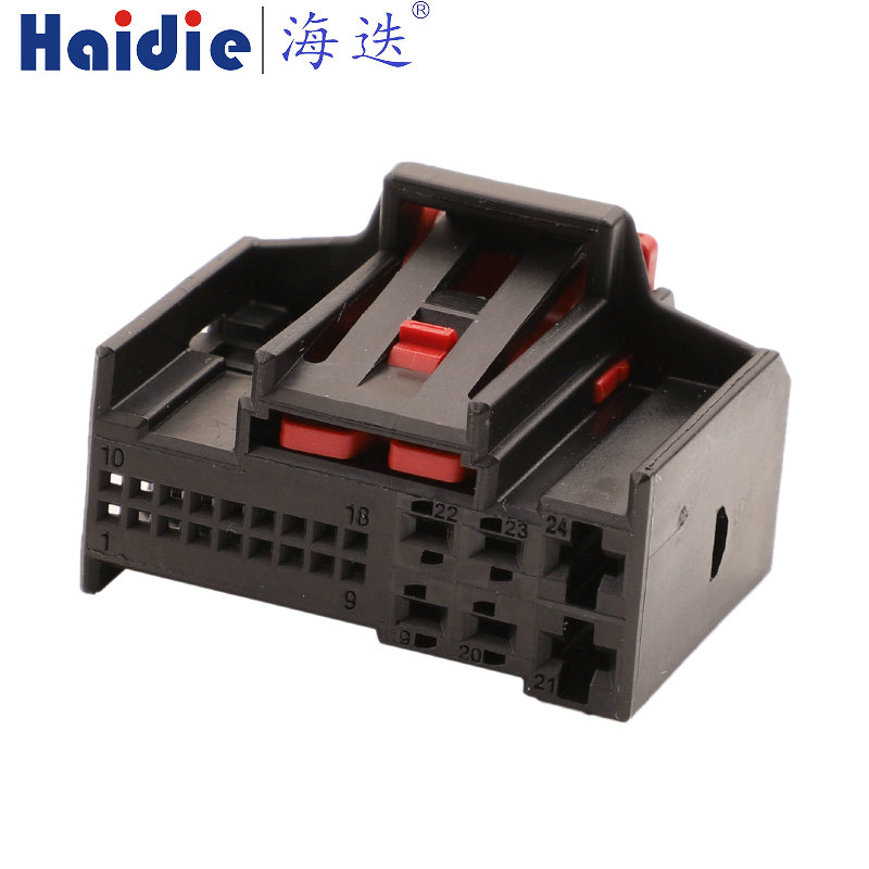 24 pin Auto Pin Wire Cable Harness Auto Connector Housing Plug And Terminal HD243-0.6-1.5-2.8-21