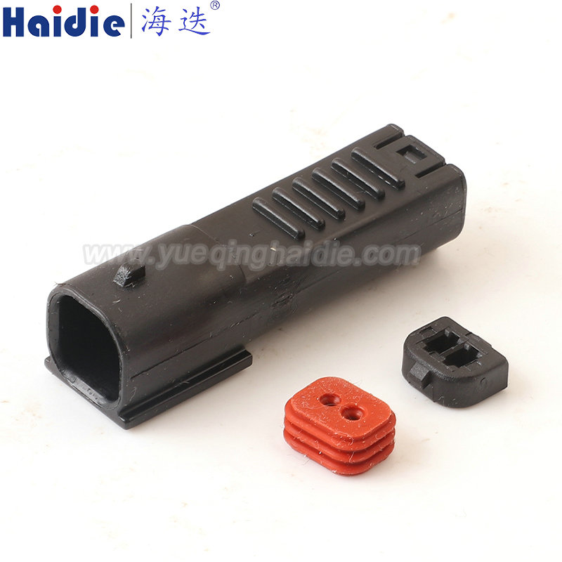 HD0210Y-1.2-11, 2pin, male, waterproof, Automotive Wire Harness Connector