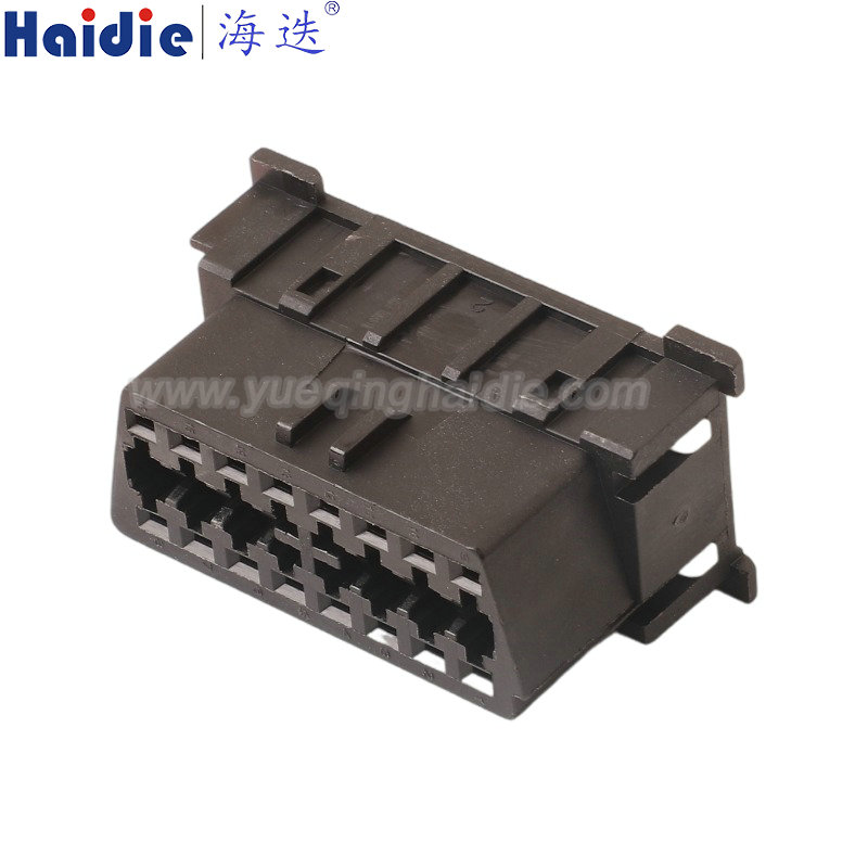 HD166K-1.8-21, 18pin, female,  Auto Pin Wire Cable Harness Auto Connector Housing Plug And Terminal
