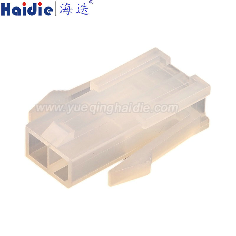46999-0655, 2pin, male, white, Automotive Wire Harness Connector Plastic Housing Plug