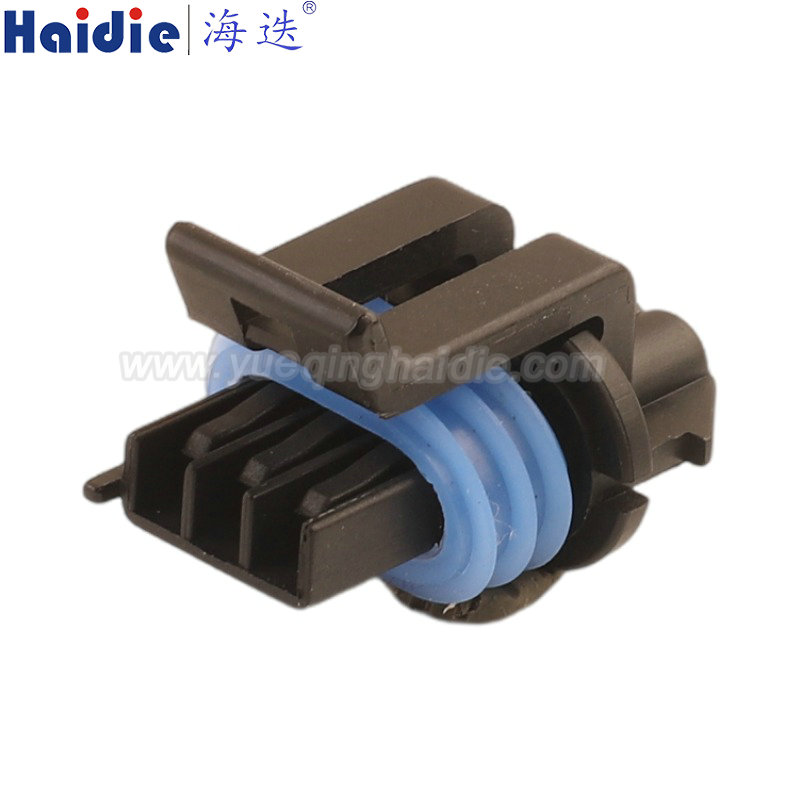 13788201, 3pin, female, black, blue, Automotive Wire Harness Connector Plastic Housing Plug