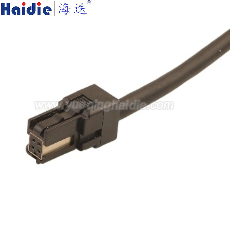 HD048BW-0.6-21, 4pin, female, wire harness