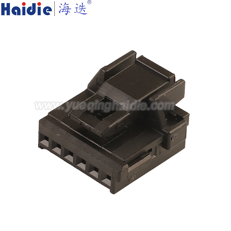 2109233-2, 6pin, female, black, Automotive Wire Harness Connector Plastic Housing Plug