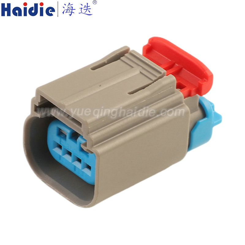1719256-3, 4pin, female, waterproof, Car Reversing Sensor Electric Eye Parking Sensor connector