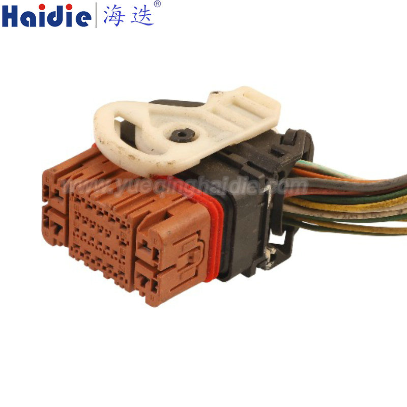 64314-2351, 27pin, female, composite,  Automotive Wire Harness Connector Plastic Housing Plug with Matching Terminals
