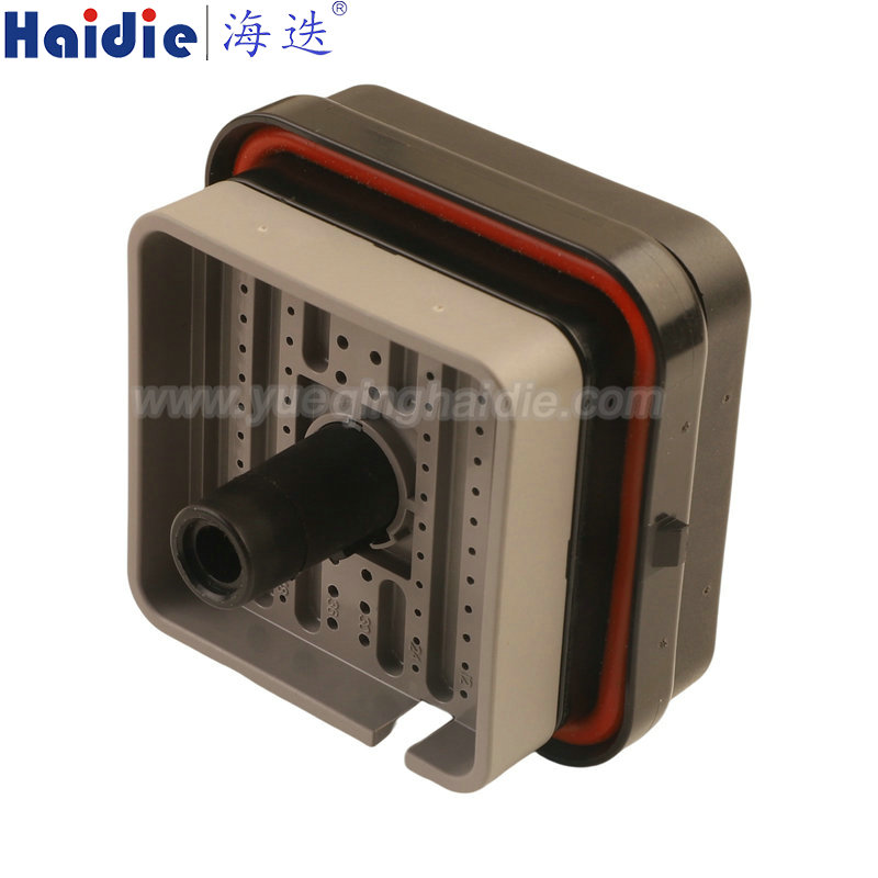 DRB12-60PBE-L018 / WB-60PA, 60pin, male, waterproof, Automotive Wire Harness Connector Plastic Housing Plug with Matching Terminals