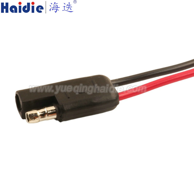 HD028YF-3.5-21, 2pin, female, waterproof, Automotive Wire Harness Connector Plastic Housing Plug with Matching Terminals