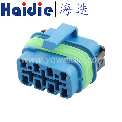 8 pin waterproof electrical connector HD087D-2.8-21