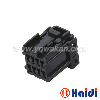Car window lift assembly plug connector