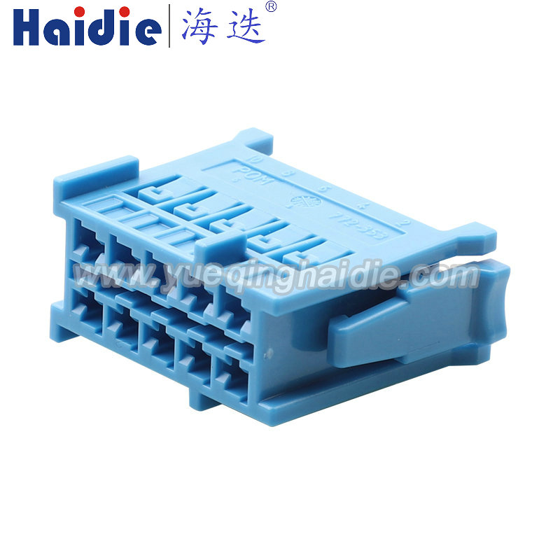 10 Pin Auto Pin Wire Cable Harness Auto Connector PCB  Housing Plug And Terminal  HD103K-2.8-21