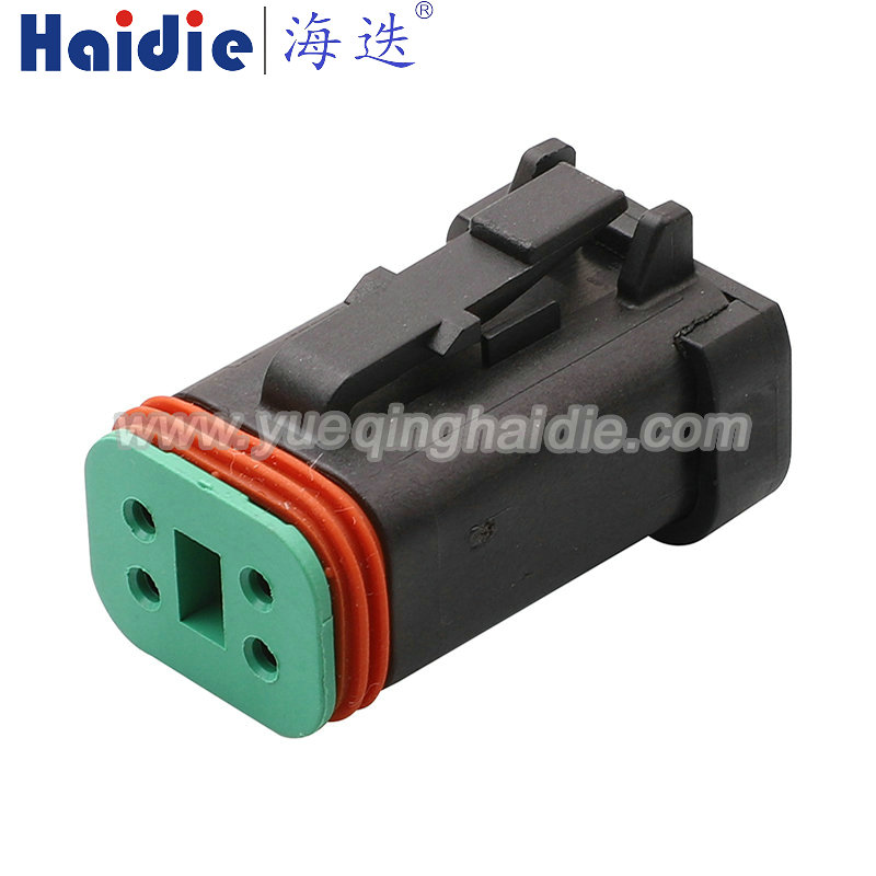 4 Pin Auto Pin Wire Cable Harness Auto Connector Housing Plug And Terminal DT06-4S-E003
