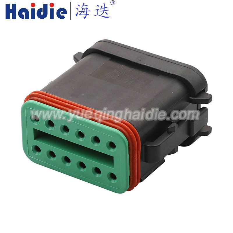 12 Pin Auto Pin Wire Cable Harness Auto Connector Housing Plug And Terminal DT06-12SA-E003