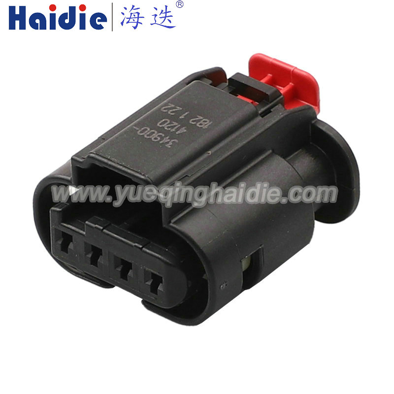 4 Pin Auto Pin Wire Cable Harness Auto Connector Housing Plug And Terminal 34900-4120