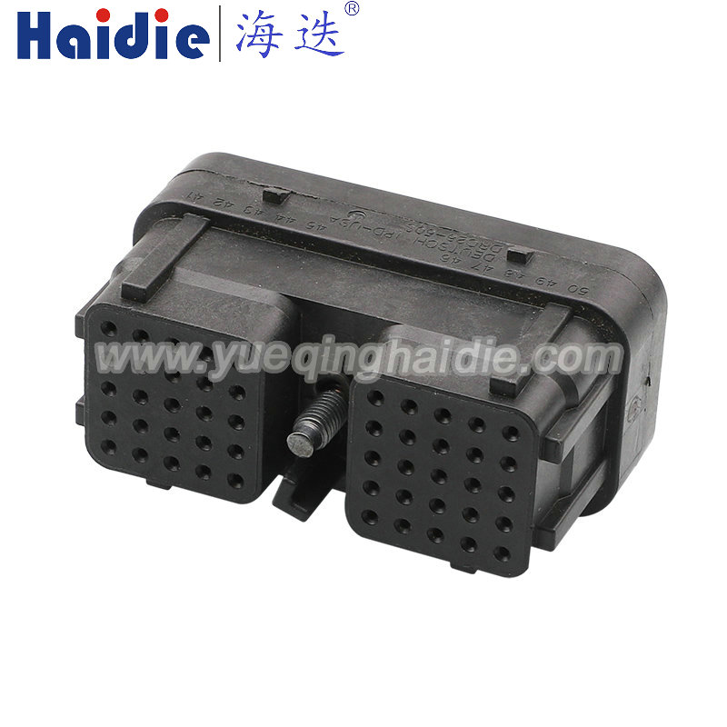 50pin Auto Pin Wire Cable Harness Auto Connector Housing Plug And Terminal HD502-1.6-21