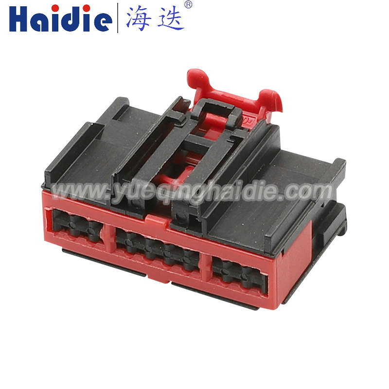 Auto 25Pin Wire Cable Harness Auto Connector Housing Plug And Terminal 1-2208021-1