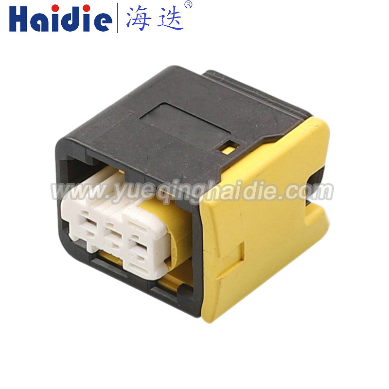Auto 3 Pin Wire Cable Harness Auto Connector Housing Plug And Terminal 2306989-1