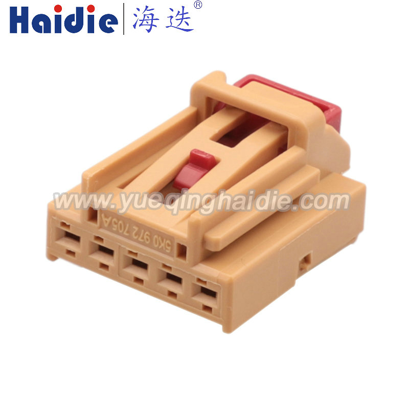 5pin Auto Pin Wire Cable Harness Auto Connector Housing Plug And Terminal 5K0972705A