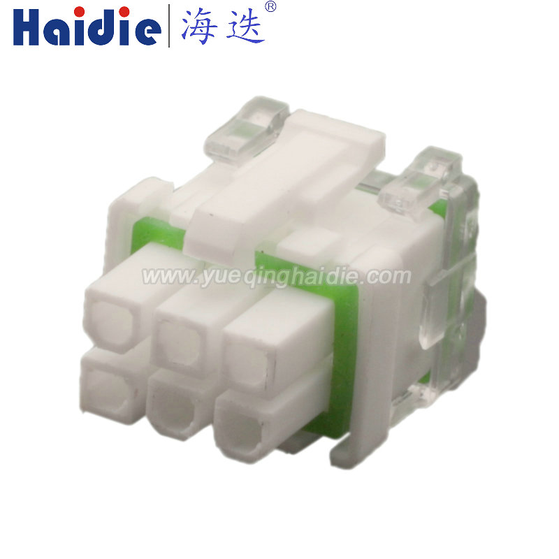 6pin Auto Pin Wire Cable Harness Auto Connector Housing Plug And Terminal HD063R-1-21LQ