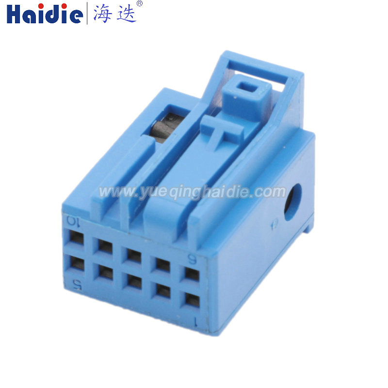 10pin Auto Pin Wire Cable Harness Auto Connector Housing Plug And Terminal HD107E-0.6-21