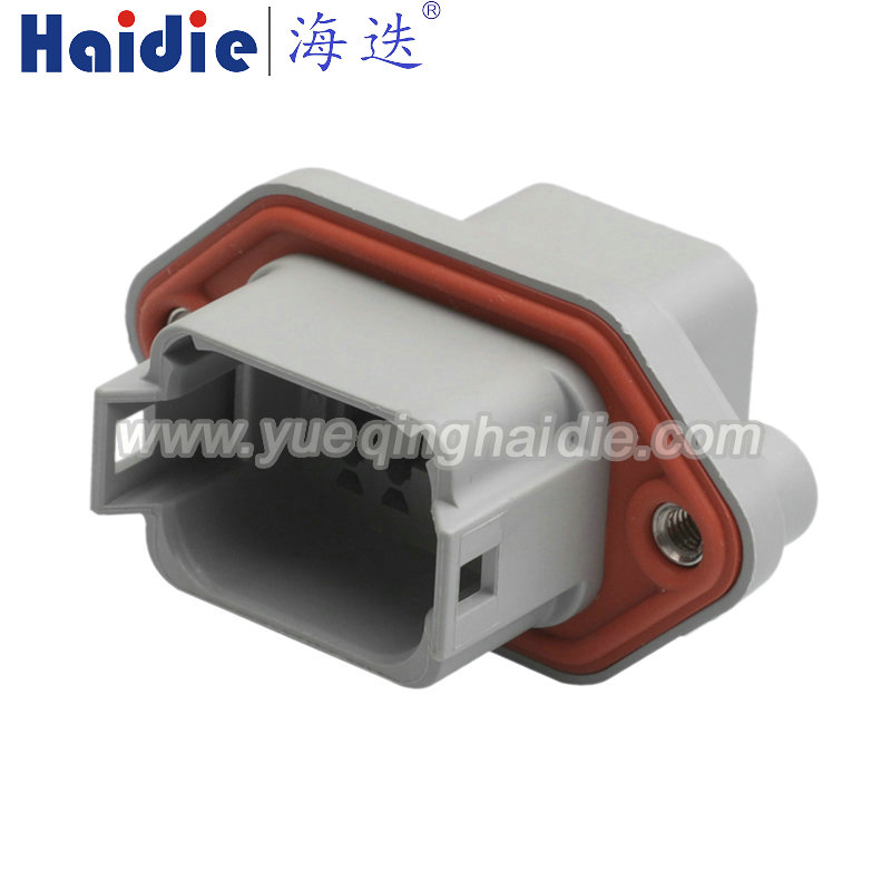 AT04-08PA-PM05,8 Pin For Waterproof Connector Automobile Harness Socket Greey Female Plug Jacket
