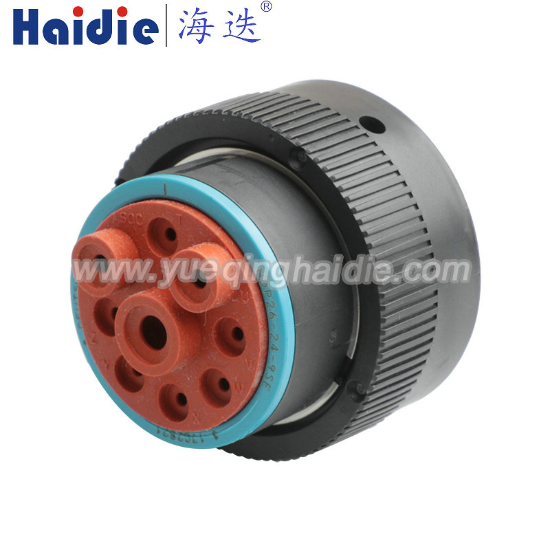 HDP26-24-9SE,9 Pin, Original ,Male or Female, Black Connector Plug