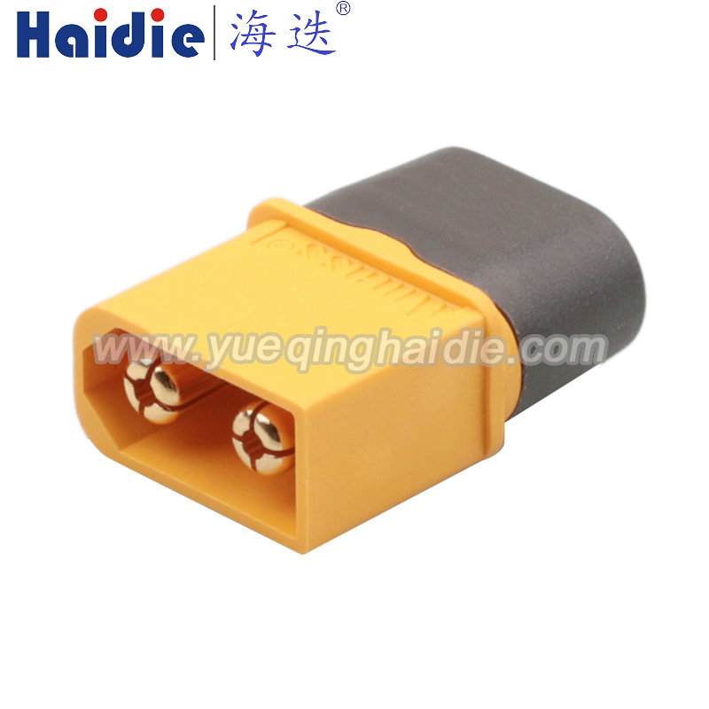 2pin Auto Pin Wire Cable Harness Auto Connector Housing Plug And Terminal HD-XT60H-11