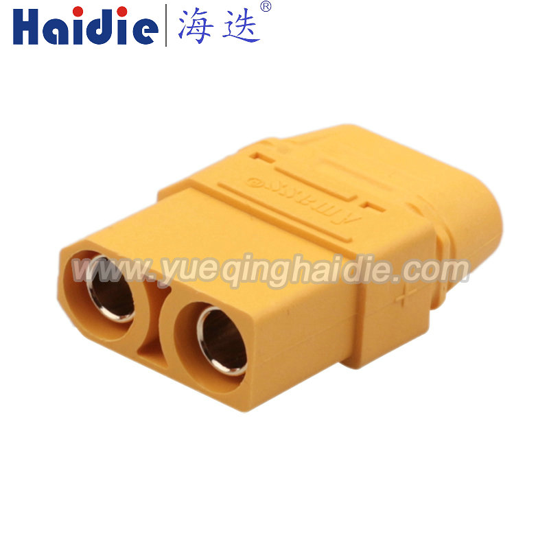 2pin Auto Pin Wire Cable Harness Auto Connector Housing Plug And Terminal HD-XT90H-21