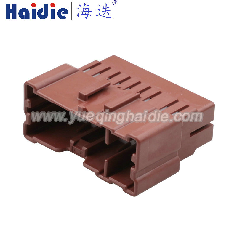 16 Pin Auto Plastic Housing Electrical Connector Car Seat Wiring Terminal Unsealed Socket 6098-6991