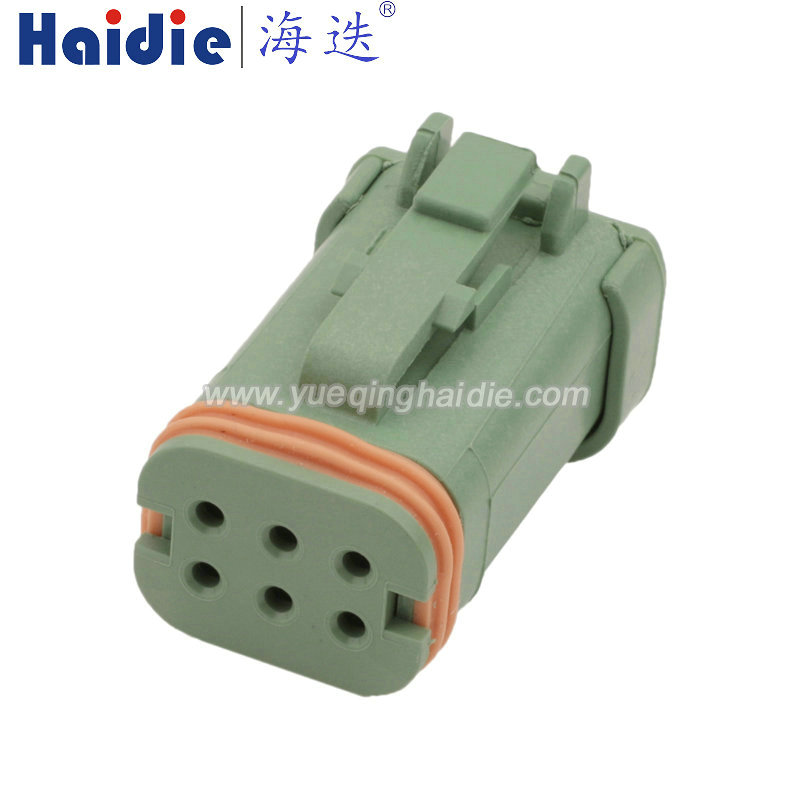 DT16-6S-KP01  6 Pin female Automotive waterproof connector Harness plug