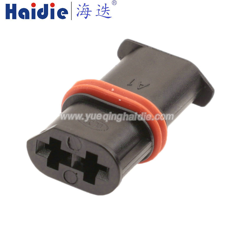 2pin  Auto Pin Wire Cable Harness Auto Connector Housing Plug And Terminal HD027S-3.5-21