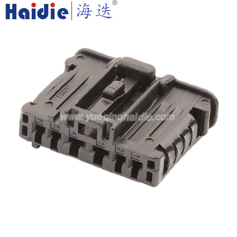 6 Pin 98821-1061 Car Rear Tail Light Socket Air Conditioner Blower Fan Connector Plug for Peugeot 307 Citroen