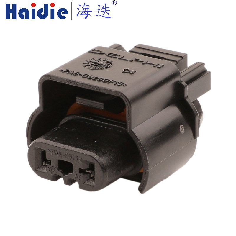 2 pin Auto Pin Wire Cable Harness Auto Connector Housing Plug And Terminal HD022M-2.8-21