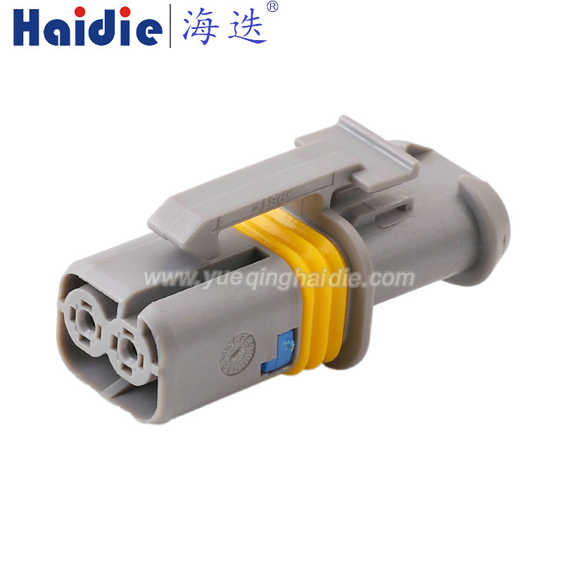 18385.000.0002 2pin Auto Pin Wire Cable Harness Auto Connector Housing Plug And Terminal