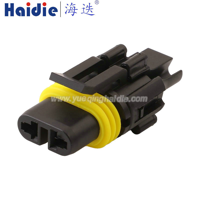 12020599 2 pin Auto Pin Wire Cable Harness Auto Connector Housing Plug And Terminal
