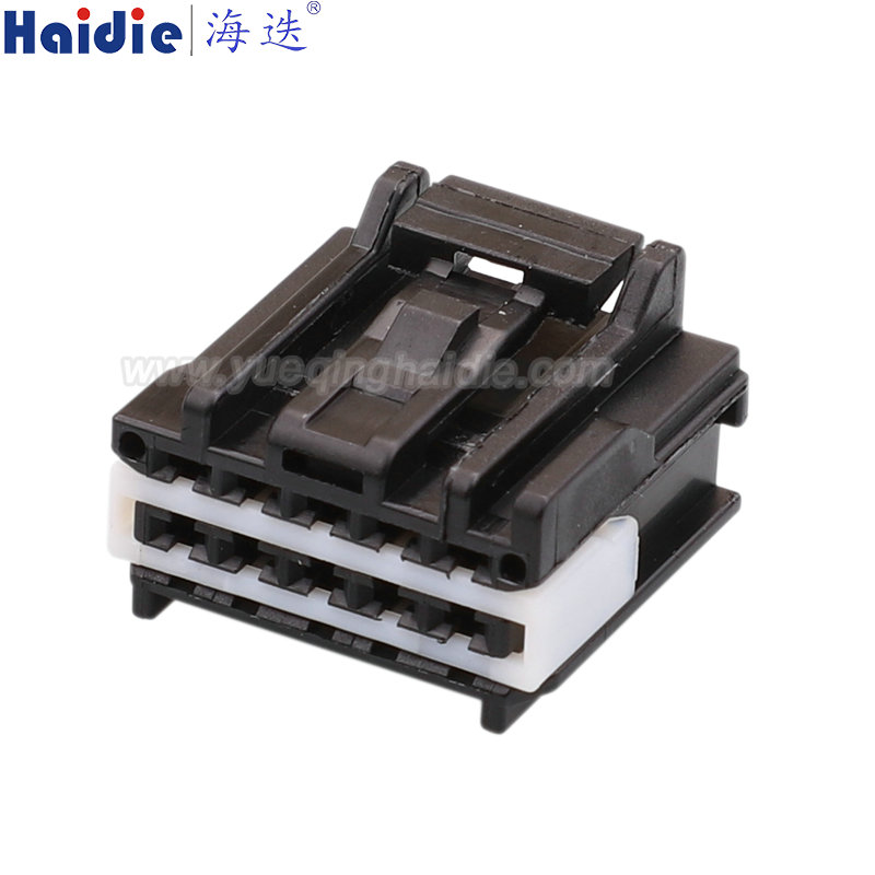 6098-7347 10 Pin 0.6 Series Automobile Modification Connector AC Assembly Accessories Car Wire Socket Unsealed Plug