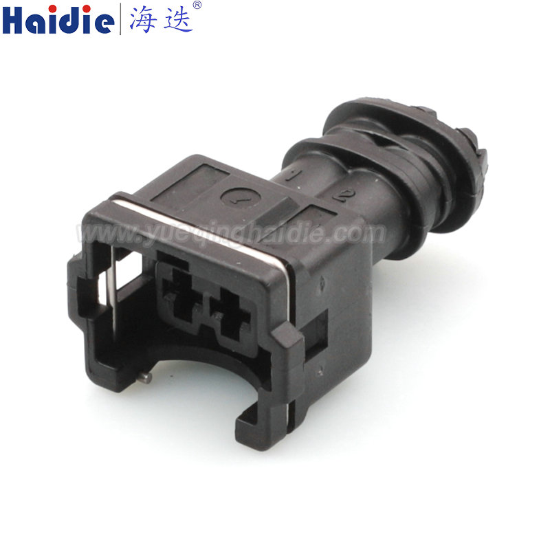 282190-1 2 Pin EV1 Connector Kit (Rare) with offset keyway for some Applications