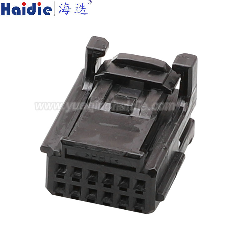 1379662-1  12 Pin Female Automotive Wire Harness Connector Plastic Housing Plug with Matching Terminals