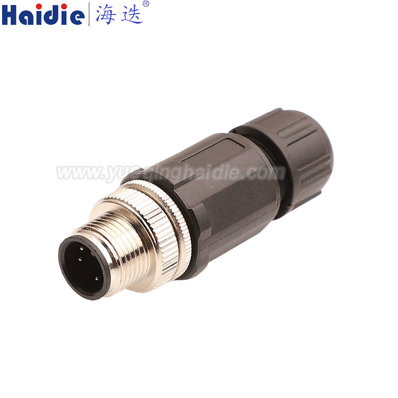 HD064N-0.4-11 6 Pin Copper Male Automotive Wire Harness Connector Plastic Housing Plug with Matching Terminals
