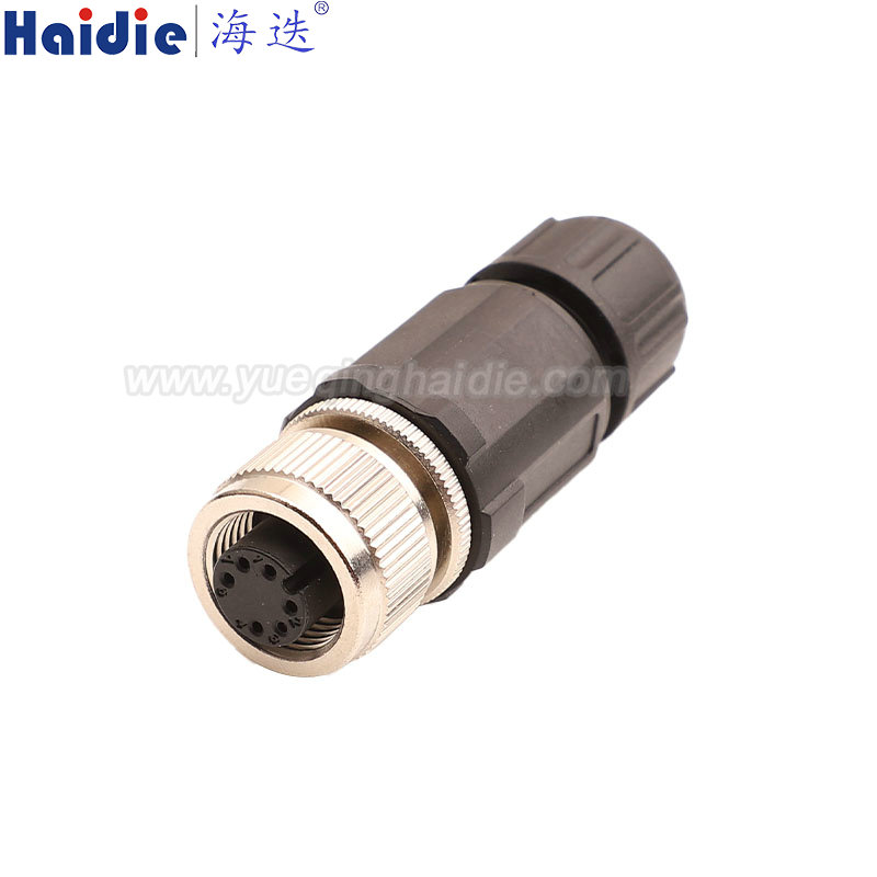HD064N-0.4-21 6 Pin Copper Female Automotive Wire Harness Connector Plastic Housing Plug with Matching Terminals