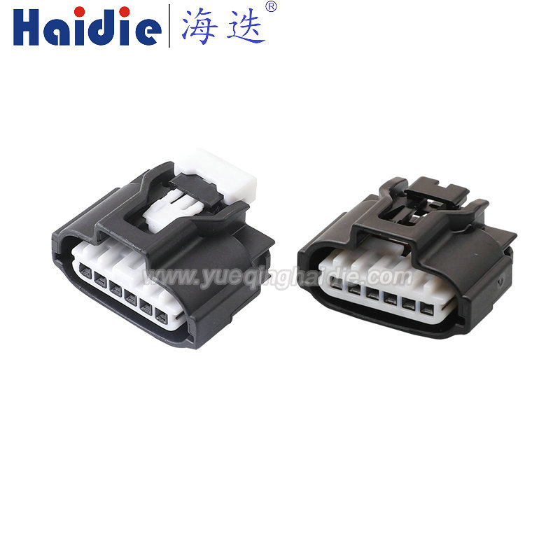 6189-7607/6189-7606 Haidie 6 Pin IP67 waterproof with individual wire seals and TPA retainer connector
