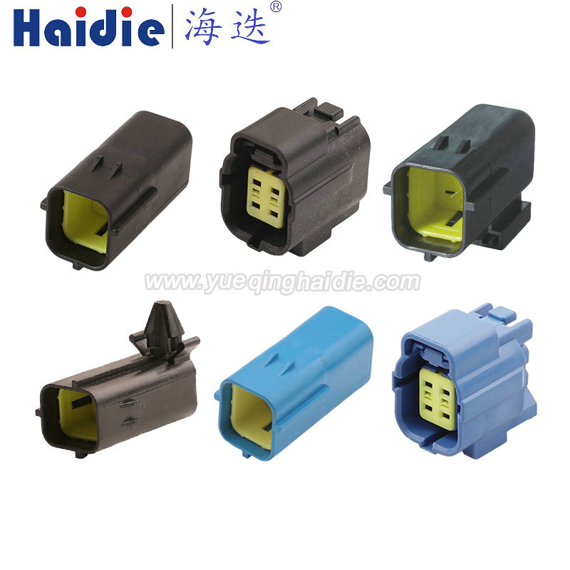 174259-2/344268-1/174257-2 Haidie 4Pin male female Waterproof Connector Socket Oxygen Sensor Plug