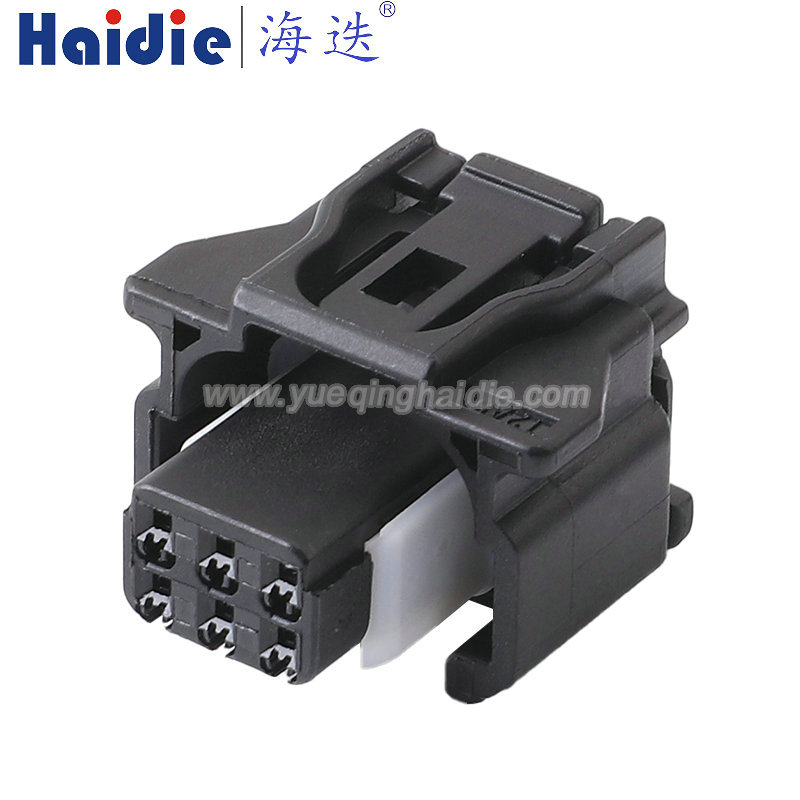 HD0621-0.6-21 Haidie 6 Pin Female Automotive Wire Harness Connector Plastic Housing Plug with Matching Terminals