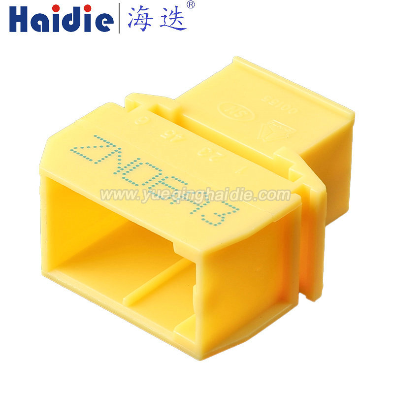 ZN06A3 Haidie 6 Pin Automotive Wire Harness Connector Plastic Housing Plug with Matching Terminals