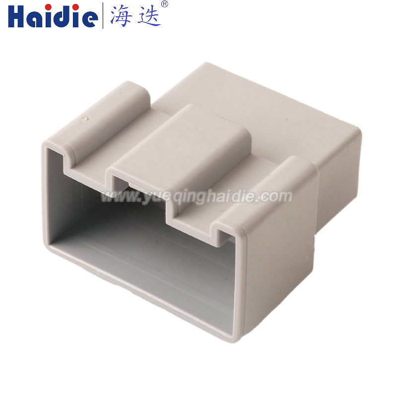 7282-6447-40 Simplified Design Haidie 2 Pin Female waterproof Automotive Wire Harness Connector Plastic Housing Plug with Matching Terminals