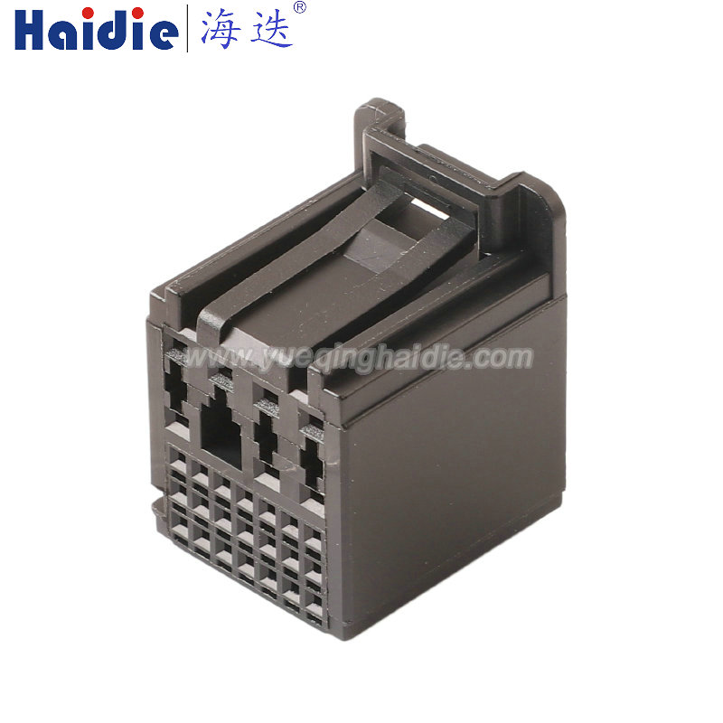 160014-0014 simplified Haidie 6 Pin Female composite Automotive Wire Harness Connector Plastic Housing Plug with Matching Terminals