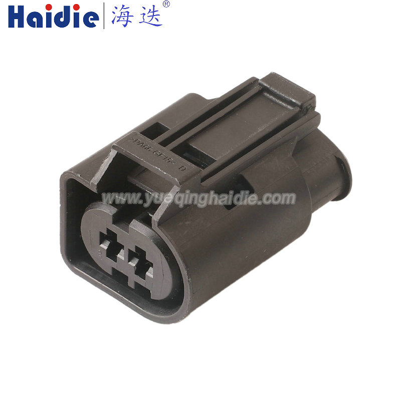 1897702-2 Haidie 2 Pin Female waterproof Automotive Wire Harness Connector Plastic Housing Plug with Matching Terminals